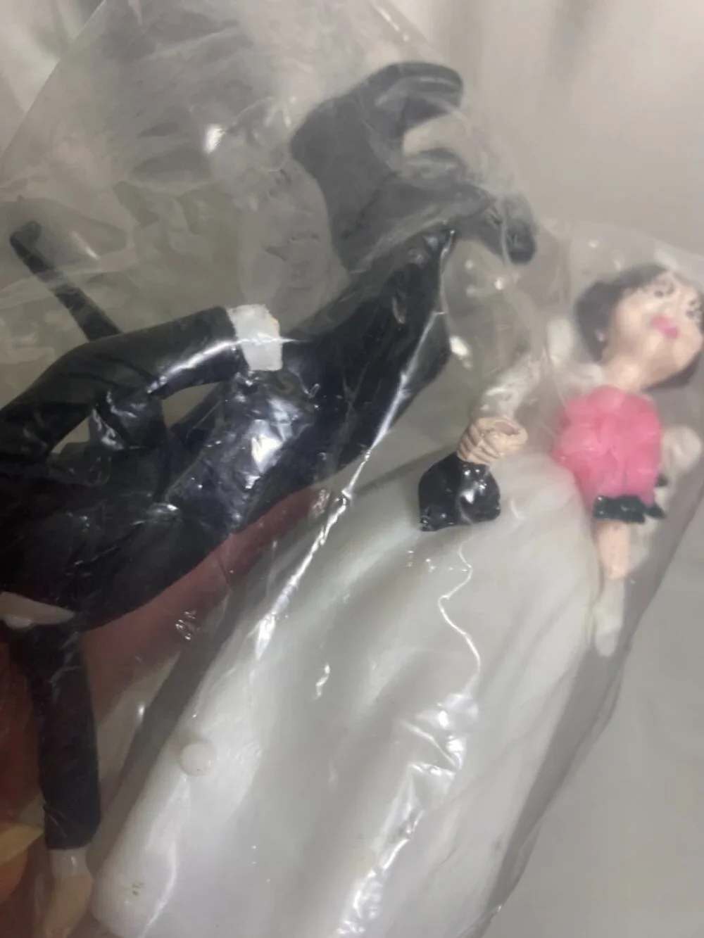 Vintage Wilton Wedding Cake Topper Bride & Groom Figurines 1992 Replacement Part